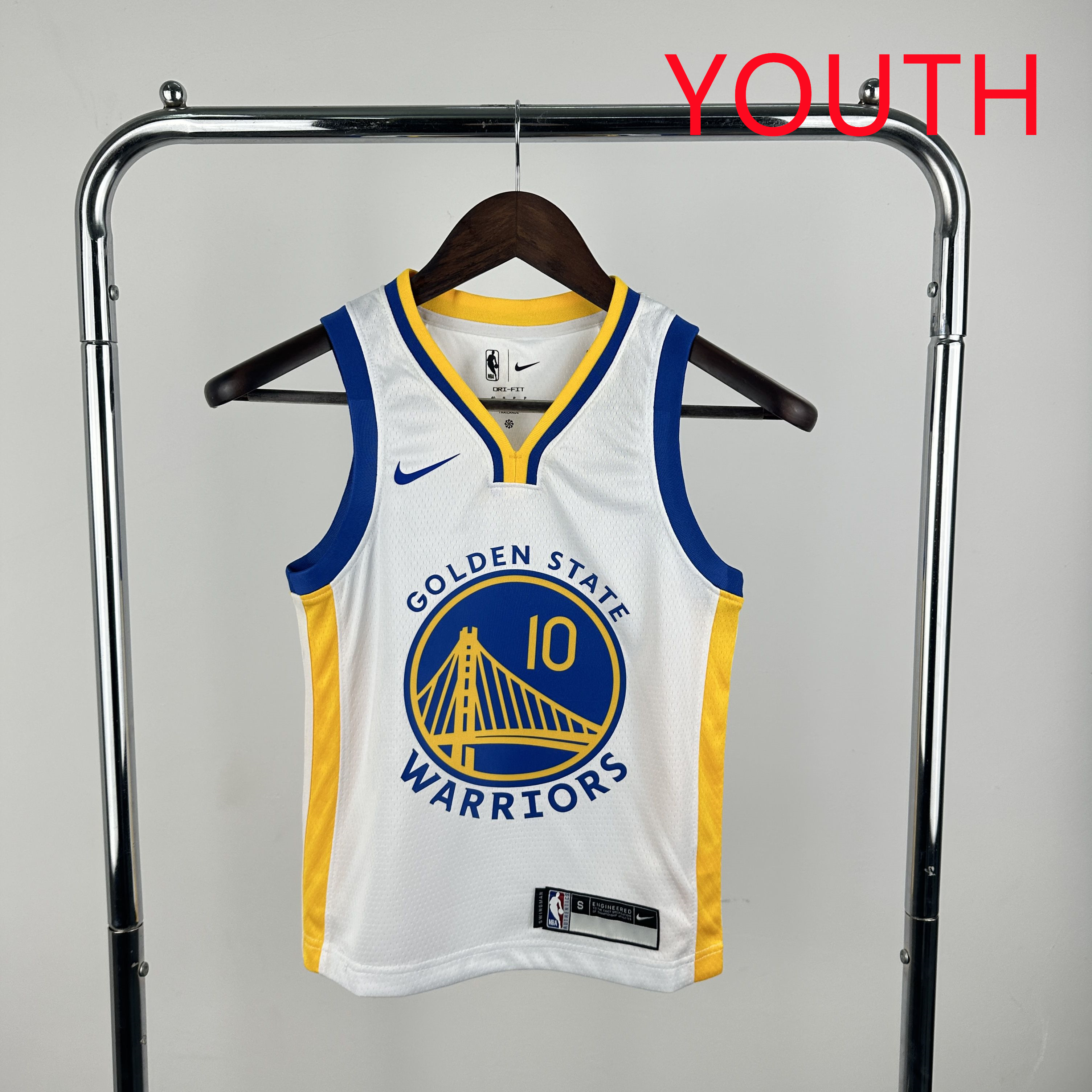 Youth Golden State Warriors 10 Butler iii White Season Nike 2025 NBA Jersey